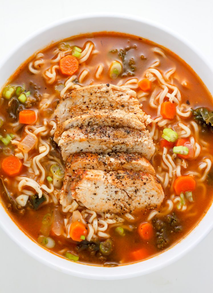 Chicken Ramen Noodles
 Sunday Suppers Blackened Chicken Ramen Noodle Soup