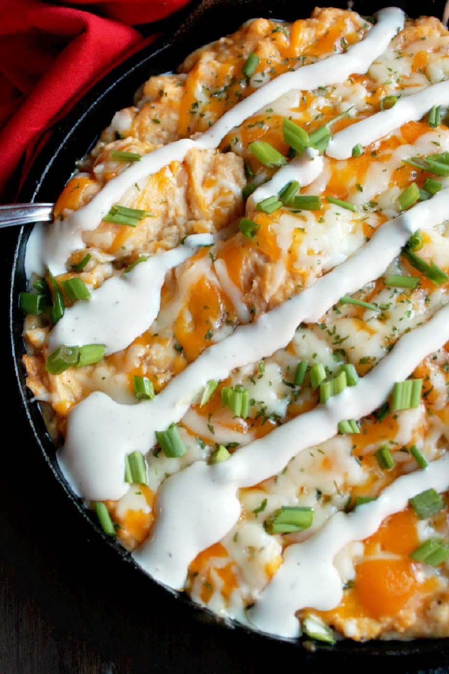 Chicken Ranch Casserole
 hidden valley ranch chicken casserole