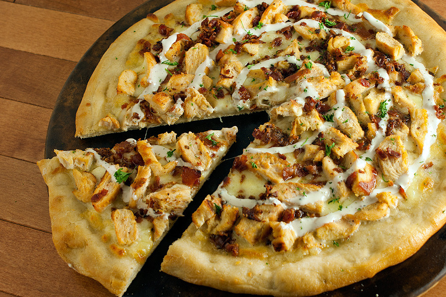 Chicken Ranch Pizza
 Chicken Bacon Ranch Pizza