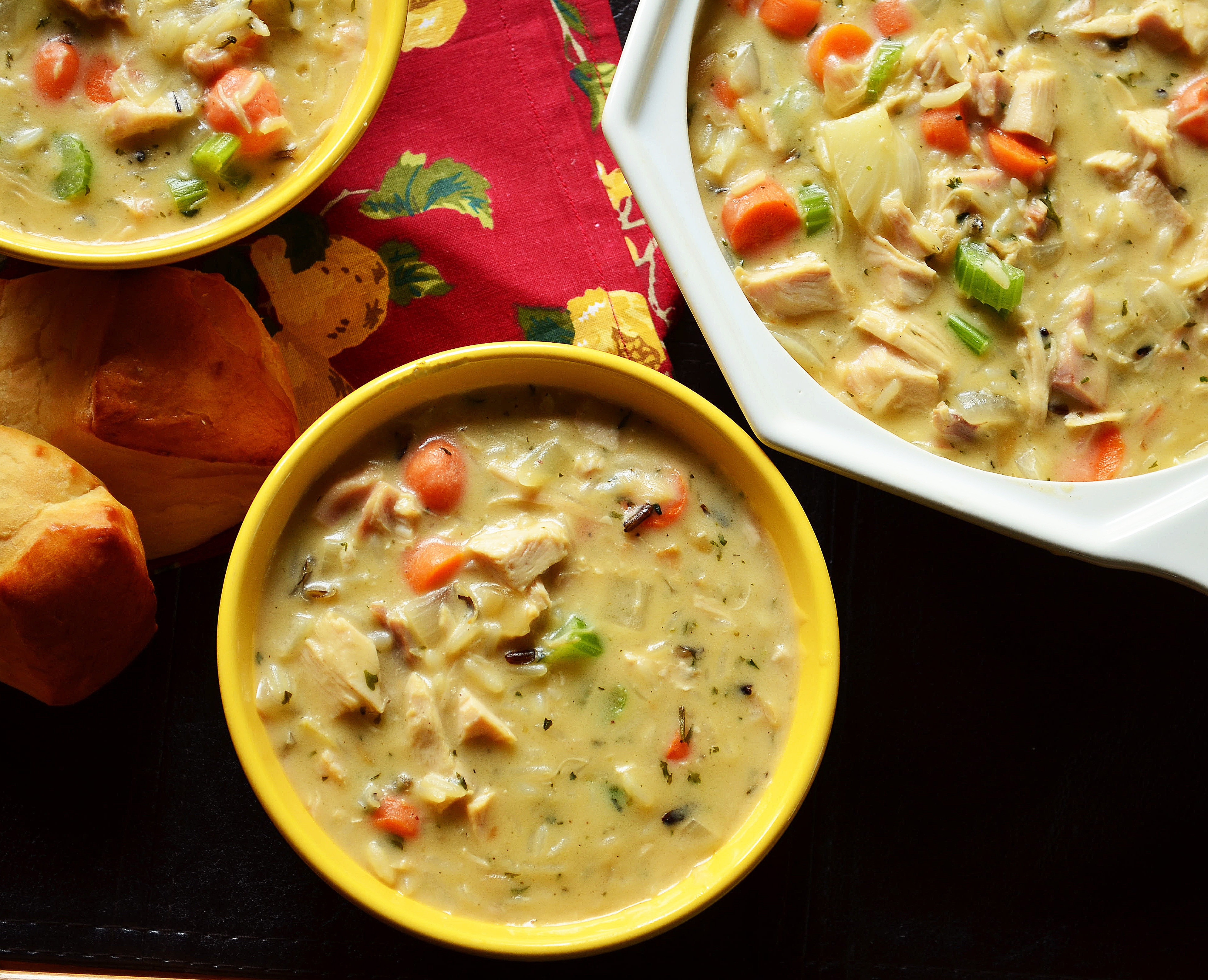 Chicken Rice Soup
 Chicken and Rice Soup Simple Sweet & Savory