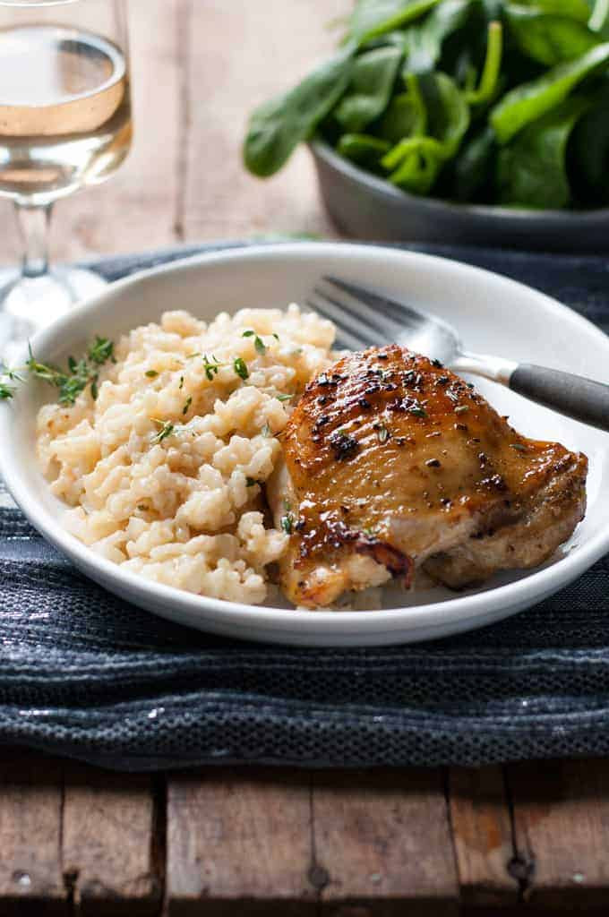 Chicken Risotto Recipes
 e Pot Creamy Parmesan Garlic Risotto with Lemon Pepper