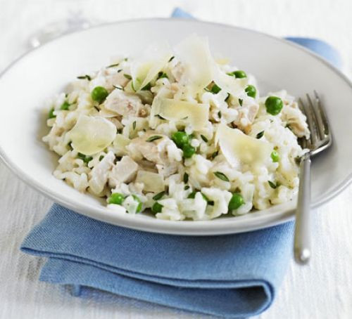 Chicken Risotto Recipes
 Roast chicken & pea risotto recipe