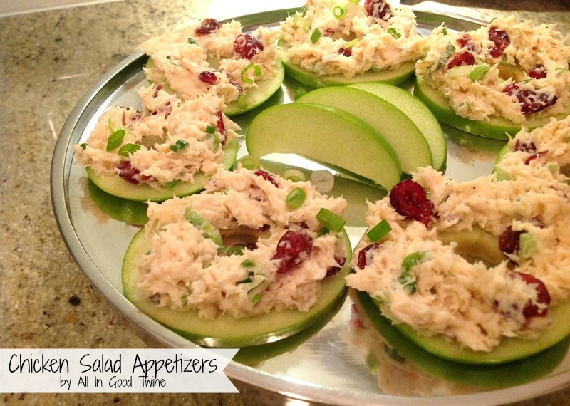 Chicken Salad Appetizer
 All In Good Twine Blog Archive Super Bowl Sunday Game