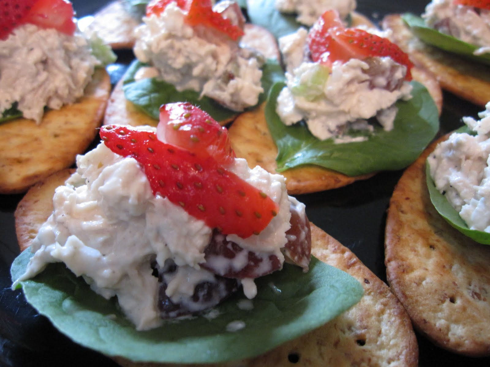 Chicken Salad Appetizer
 Everyday Moments Strawberry Chicken Salad Appetizers and