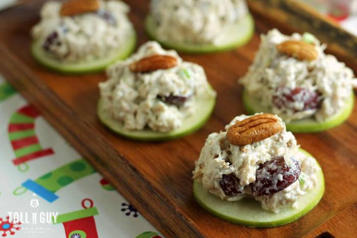 Chicken Salad Appetizer
 Recipe for Chicken Salad Apple Slider