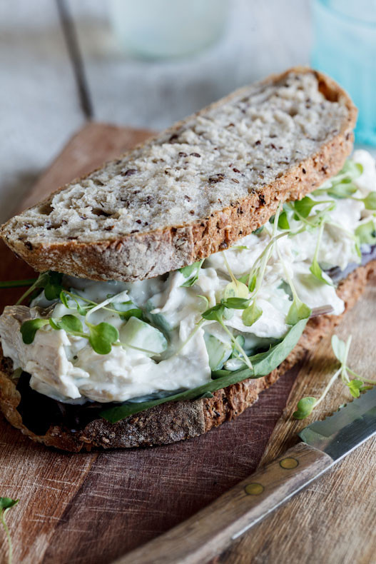 Chicken Salad Sandwich With Grapes
 Chicken salad sandwich Simply Delicious