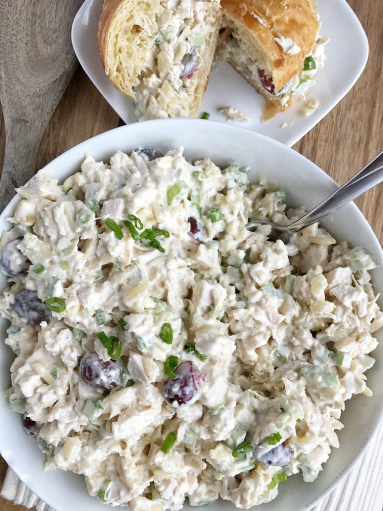 Chicken Salad Sandwich With Grapes
 Pineapple Chicken Salad Sandwiches To her as Family