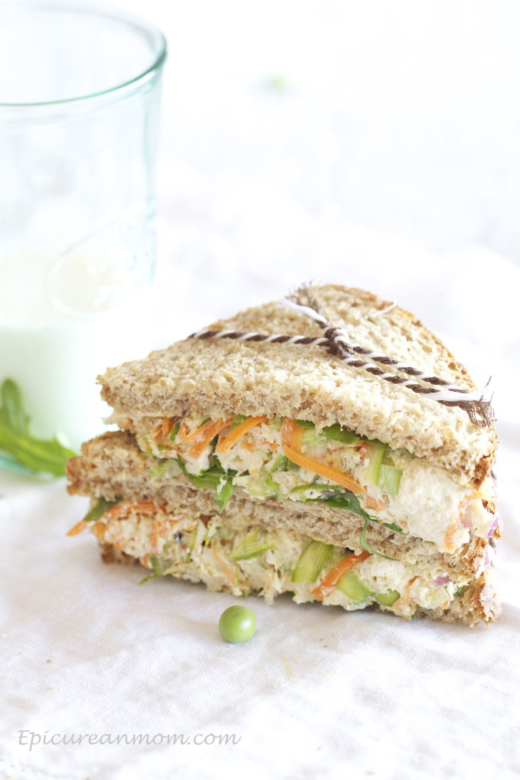 Chicken Salad Sandwiches
 Epicurean Mom Healthy Chicken Salad Sandwich Recipe