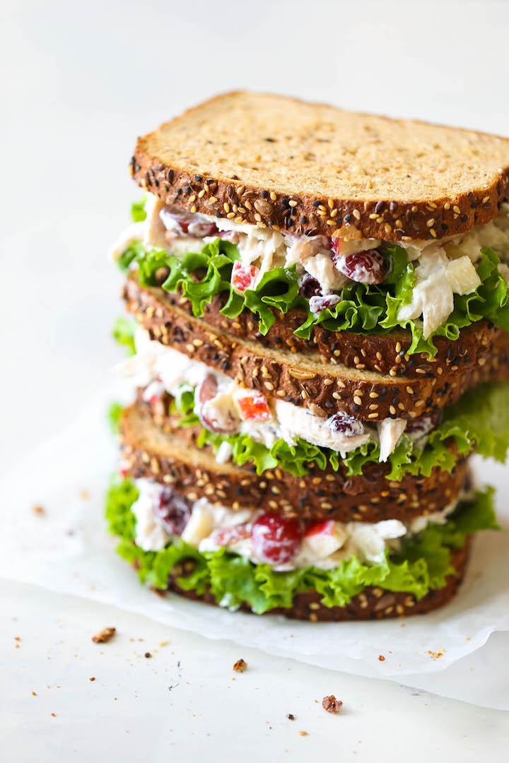 Chicken Salad Sandwiches
 50 Healthy Lunches That Will Get You Through The Work Day