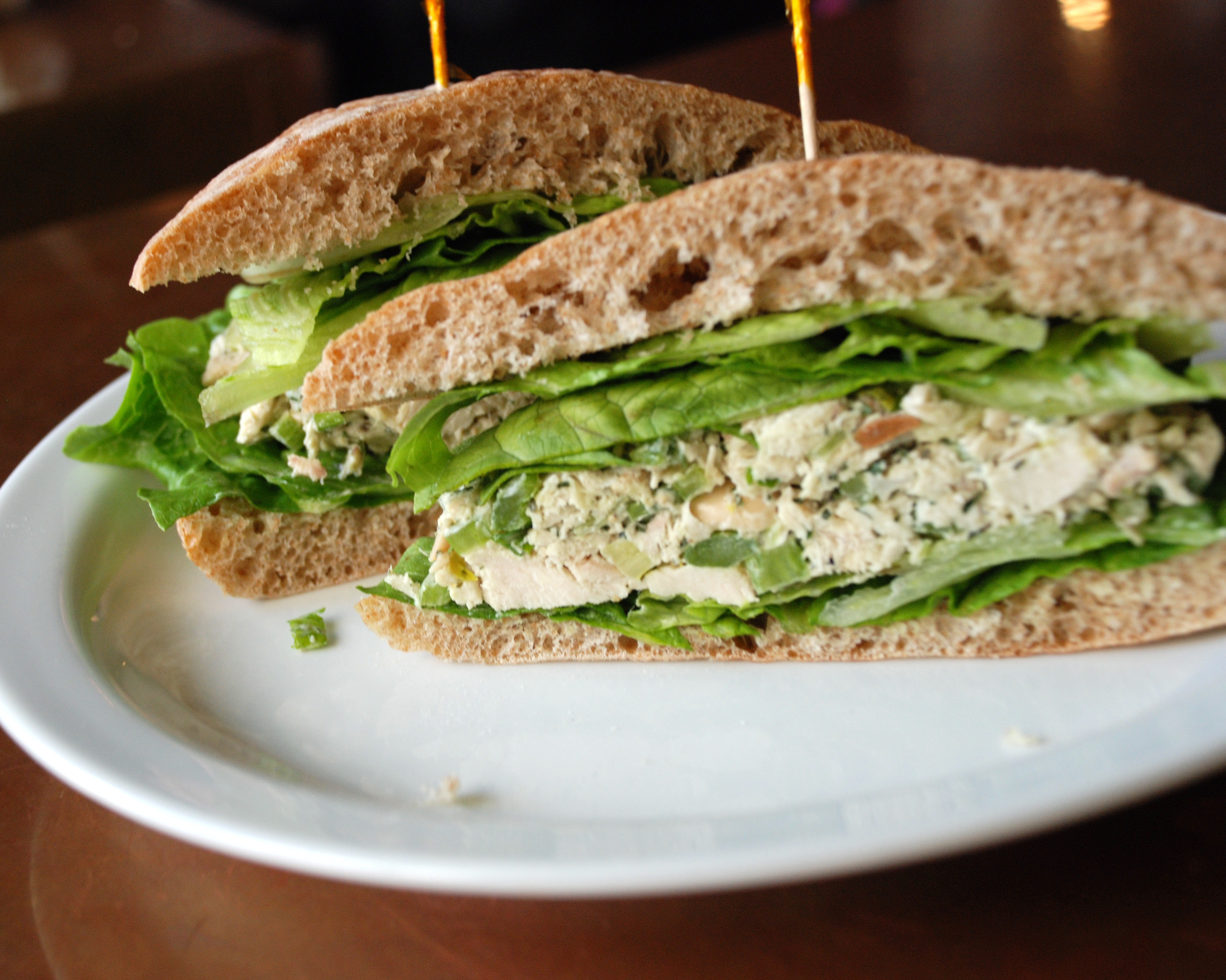 Chicken Salad Sandwiches
 Chicken Salad Sandwich Recipe — Dishmaps