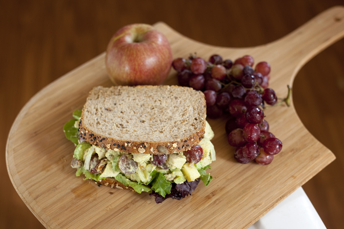 Chicken Salad Sandwiches
 Chicken Salad in Creamy Avocado Dressing Recipe Eating