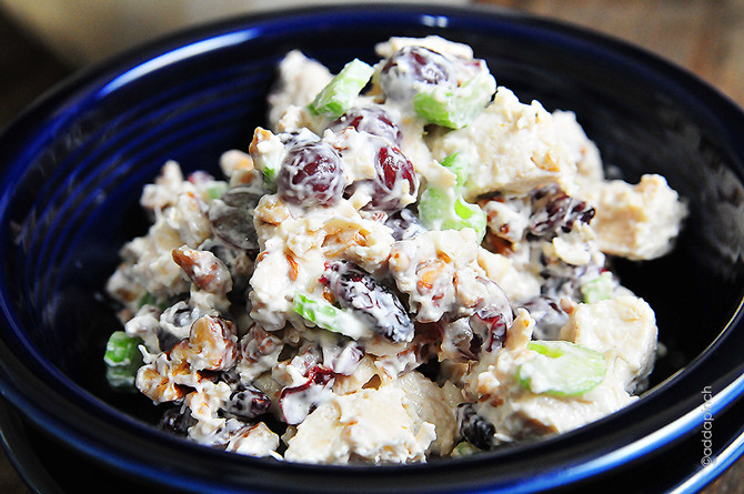 Chicken Salad With Grapes And Walnuts
 Chicken Salad with Grapes Recipe Cooking