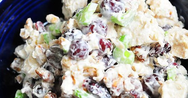 Chicken Salad With Grapes And Walnuts
 Chicken Salad with Grapes Recipe