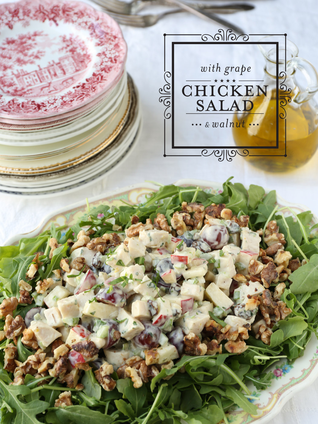 Chicken Salad With Grapes And Walnuts
 chicken salad grapes walnuts