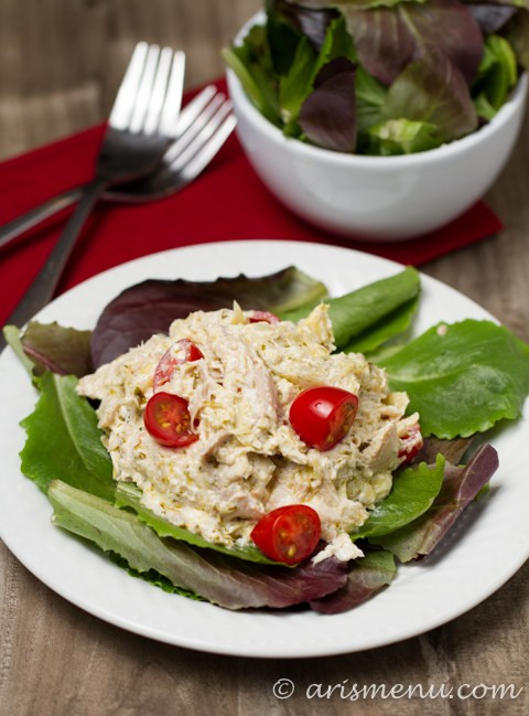 Chicken Salad Without Mayo
 Pesto Chicken Salad without mayo Ari s Menu