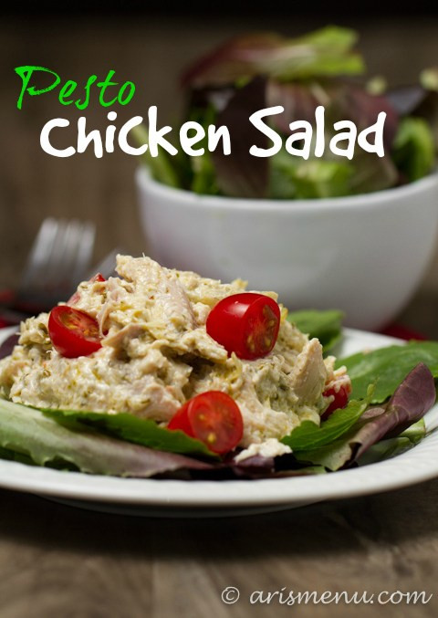 Chicken Salad Without Mayo
 Pesto Chicken Salad without mayo Ari s Menu