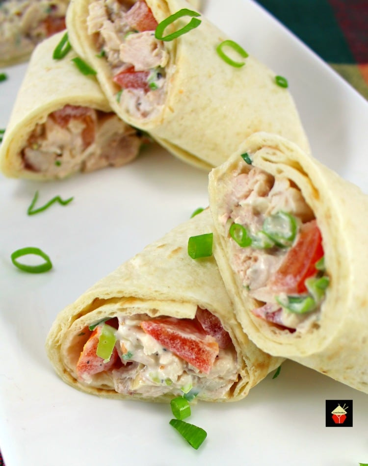 Chicken Salad Wraps
 Deluxe Chicken Salad Wraps – Lovefoo s