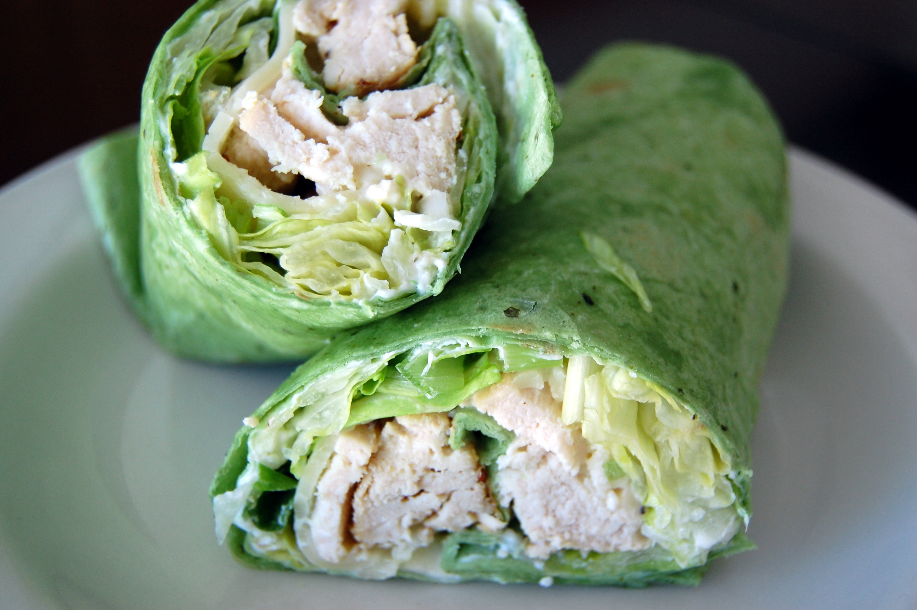 Chicken Salad Wraps
 Chicken Salad Wrap with Creamy Italian Dressing & Havarti