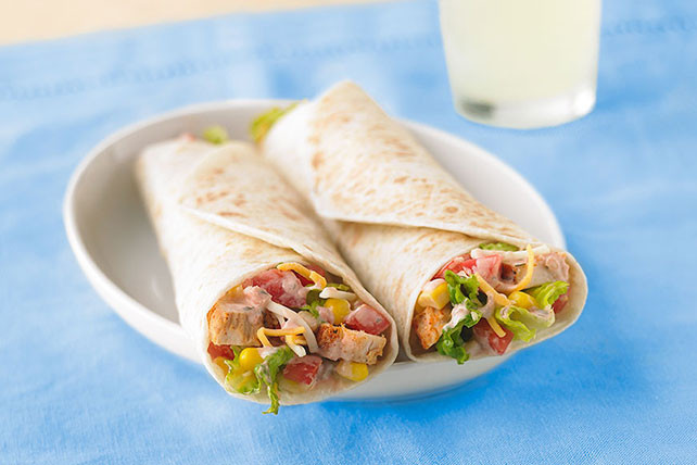 Chicken Salad Wraps
 Santa Fe Chicken Salad Wrap Kraft Recipes