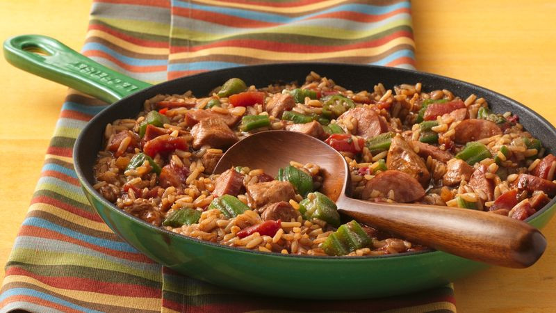 Chicken Sausage Jambalya
 Slow Cooker Chicken and Sausage Jambalaya Recipe