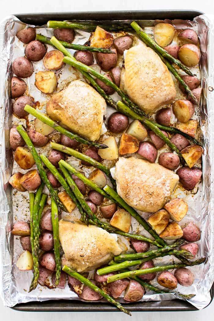 Chicken Sheet Pan Dinner
 Simple Chicken and Ve able Sheet Pan Dinner Julie s