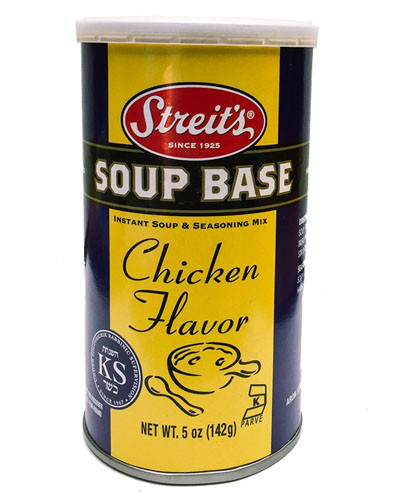 Chicken Soup Base
 Chicken Flavored Soup Base Streits Matzos