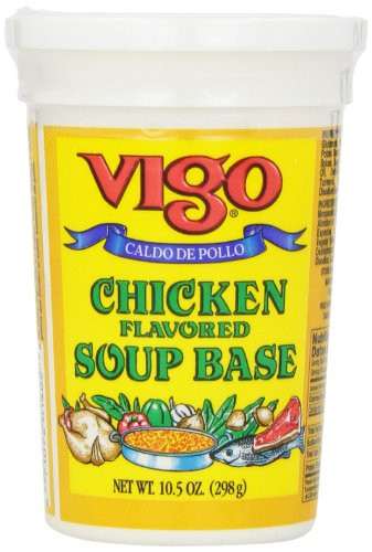 Chicken Soup Base
 Vigo Chicken Flavored Soup Base 10 5 Ounc By