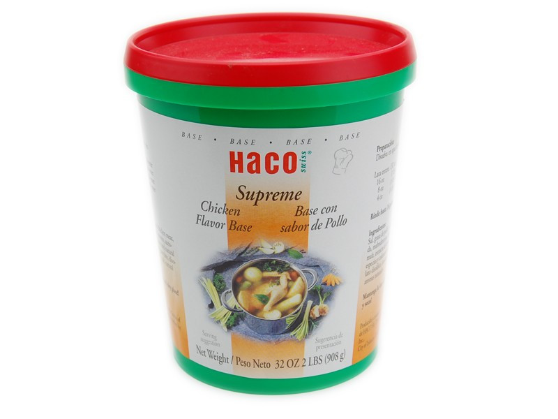 Chicken Soup Base
 Haco Chicken Base Paste No Added MSG