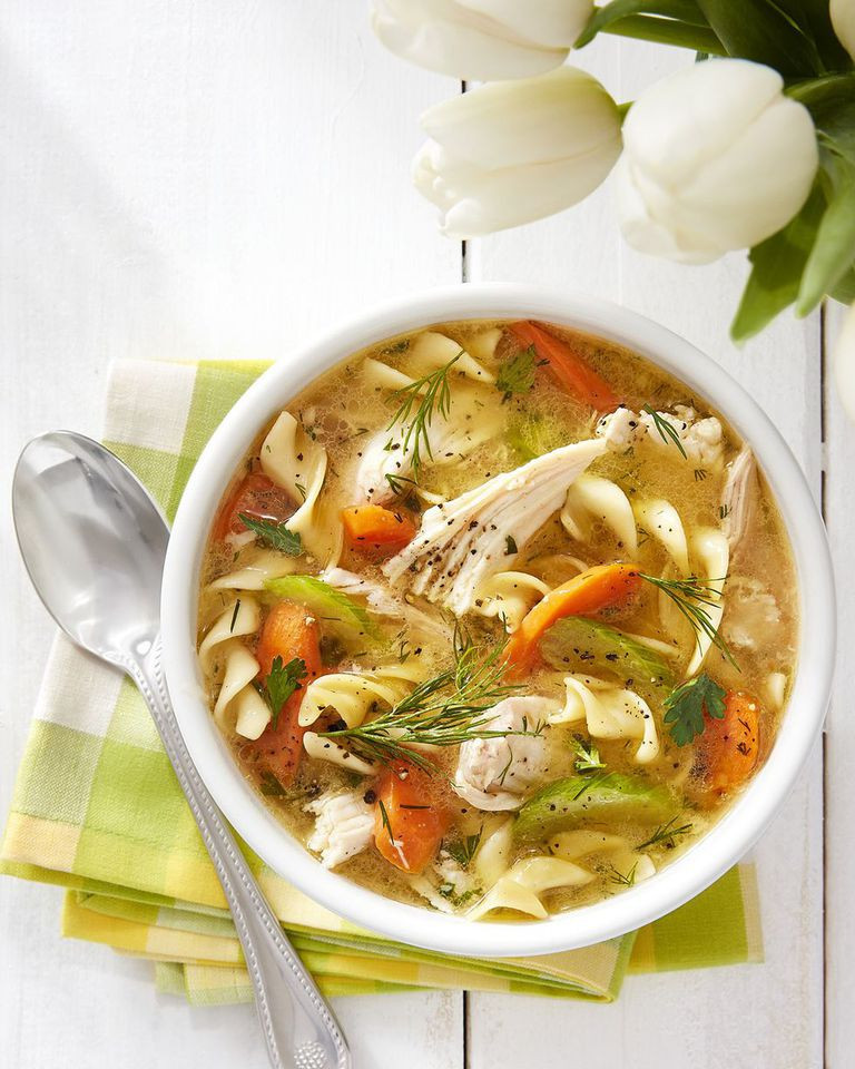 Chicken Soup Ingredients
 Easy Homemade Chicken Noodle Soup Recipe – How to Make
