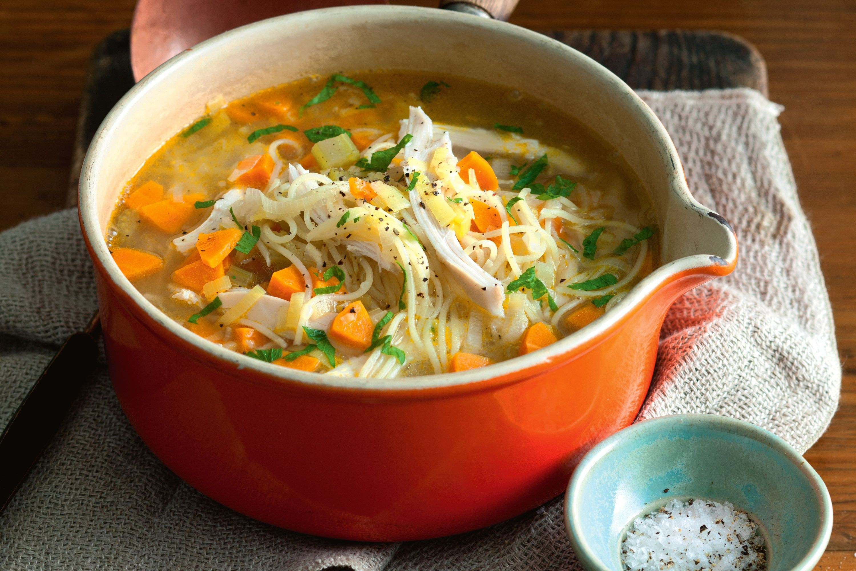 Chicken Soup Recipe
 vermicelli chicken noodle soup