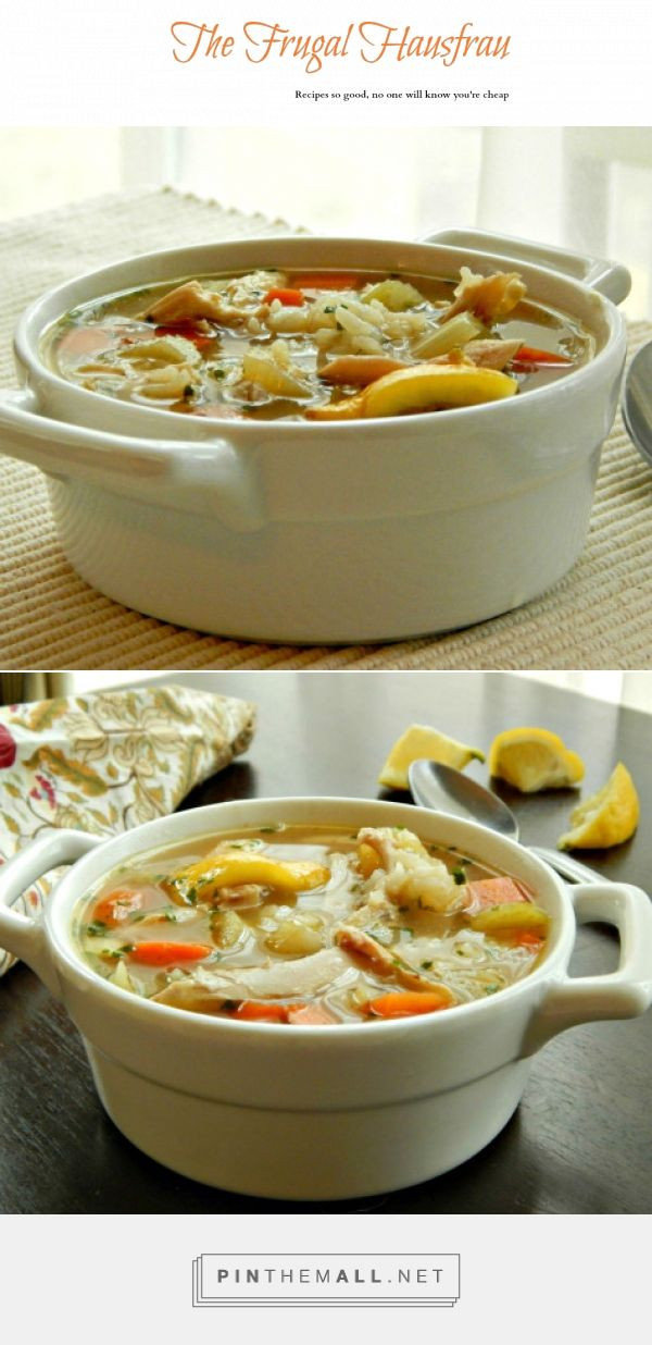 Chicken Soup Recipes From Scratch
 Chicken & Rice Soup From Scratch with home made broth it