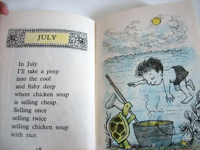 Chicken Soup With Rice Book
 GooGooGallery Chicken Soup with Rice Maurice Sendak