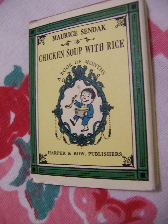 Chicken Soup With Rice Book
 chicken soup with rice a book of months