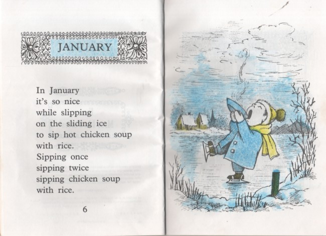 Chicken Soup With Rice Book
 1960s Books Chicken Soup With Rice