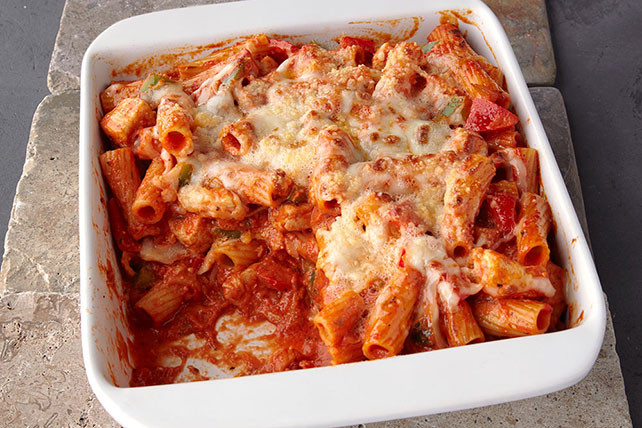 Chicken Spaghetti Bake
 Chicken & Pepper Pasta Bake Kraft Recipes