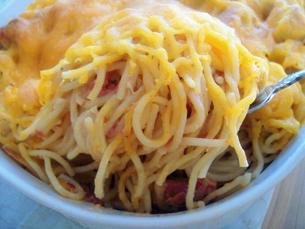 Chicken Spaghetti Recipe Paula Deen
 Chicken Spaghetti Casserole Recipe — Dishmaps