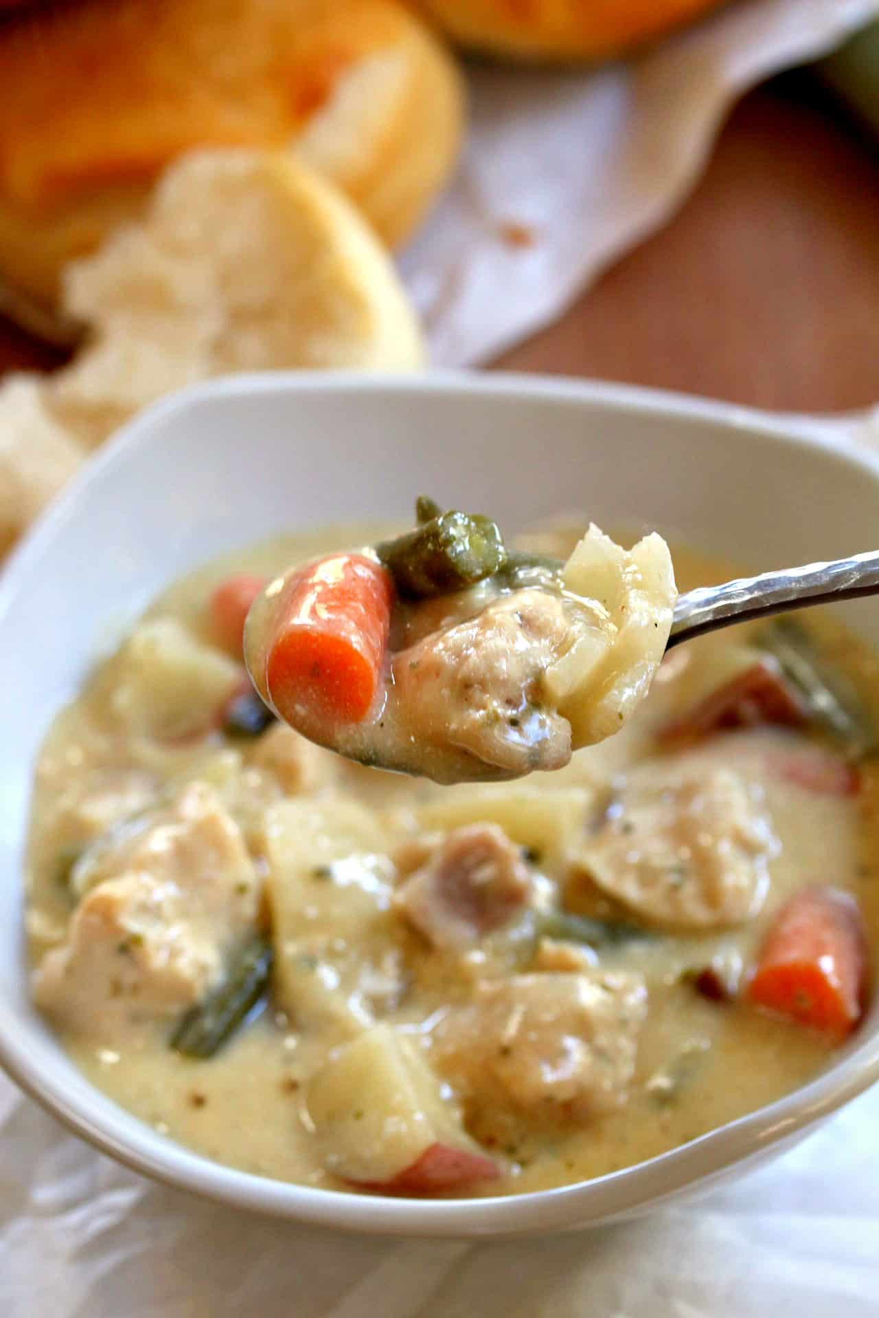 Chicken Stew Crock Pot
 Crock Pot Creamy Chicken Stew The Cozy Cook