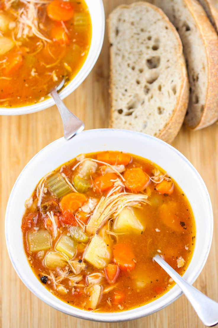 Chicken Stew Crock Pot
 Zesty Crock Pot Chicken and Potato Stew Soups