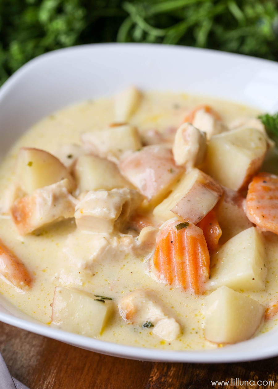 Chicken Stew Crock Pot
 Crock Pot Creamy Chicken Stew Lil Luna