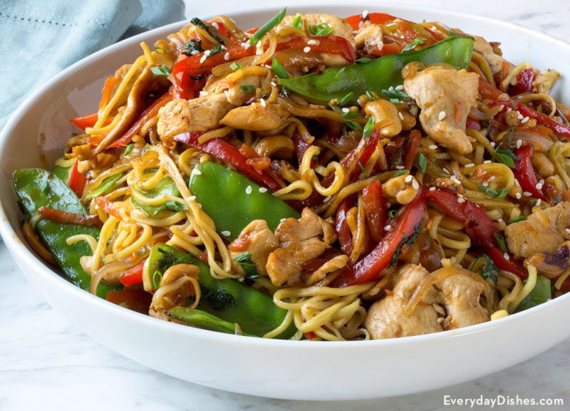 Chicken Stir-Fry With Noodles
 Surprisingly Easy Chicken Stir Fry with Noodles Recipe