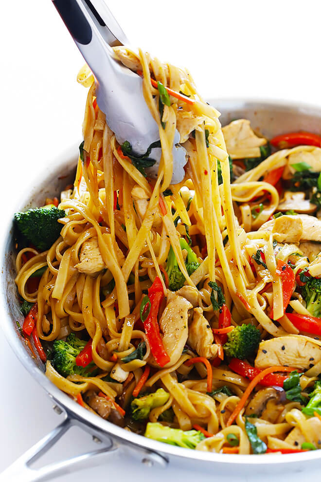 Chicken Stir Fry With Noodles
 30 Minute Sesame Chicken Noodle Stir Fry