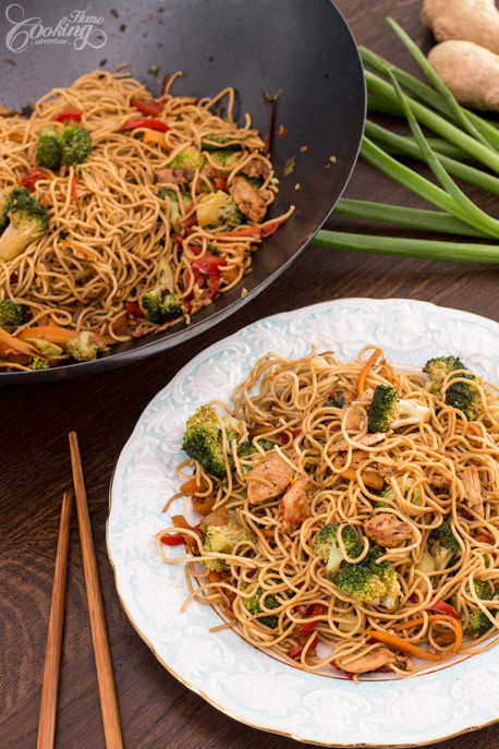 Chicken Stir Fry With Noodles
 Chicken Stir Fry Noodles Home Cooking Adventure