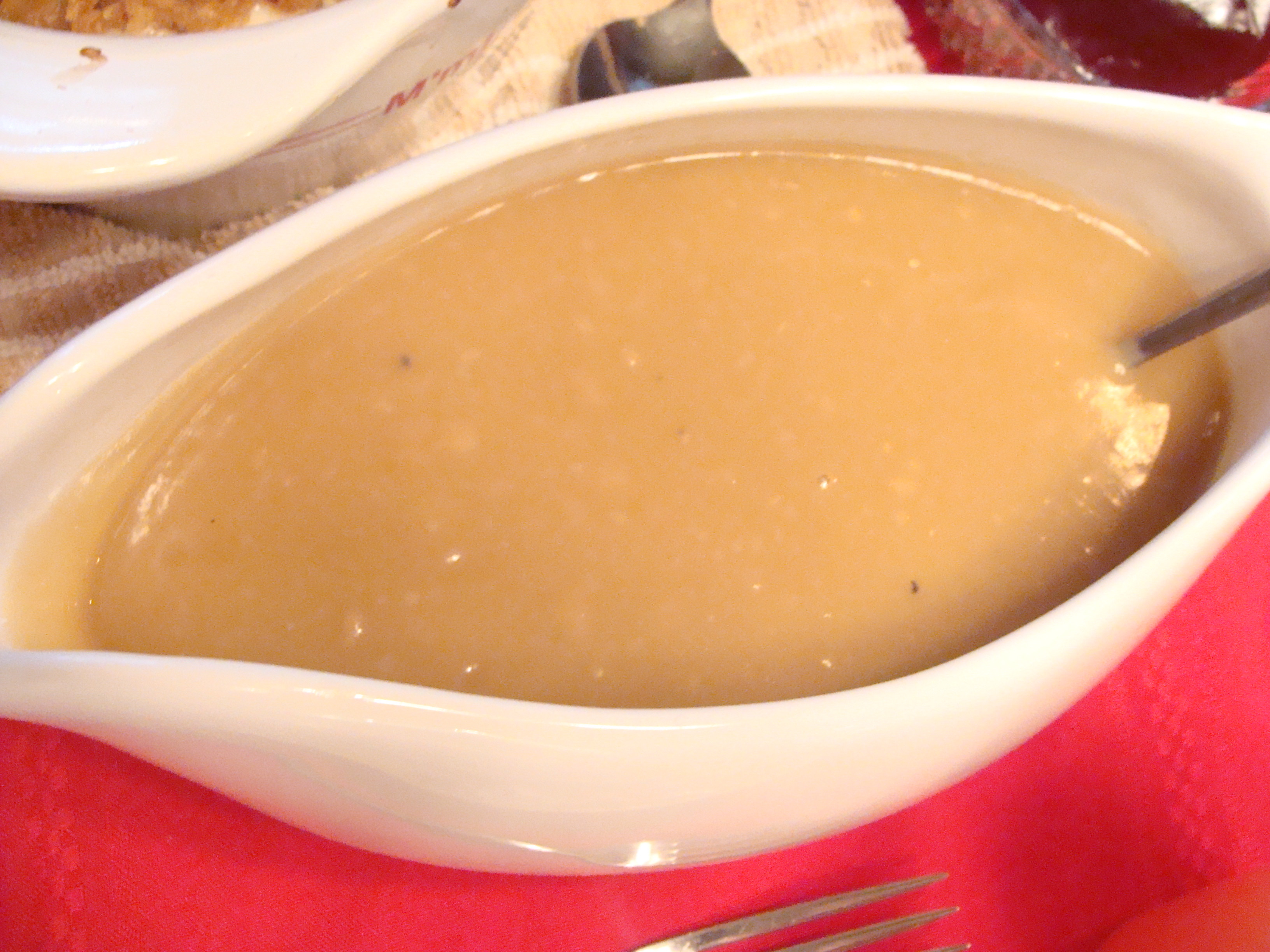 Chicken Stock Gravy
 Really Good Make Ahead Gravy