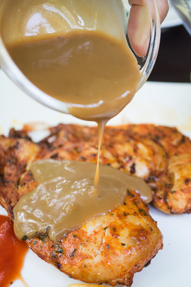 Chicken Stock Gravy
 Low Calorie Recipe Chicken "Gravy" HCG Diet