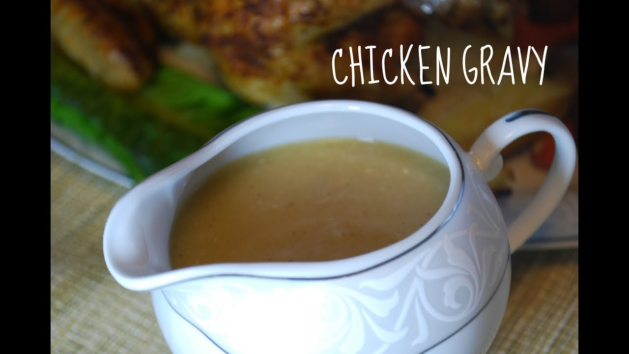 Chicken Stock Gravy
 Chicken Gravy from Drippings