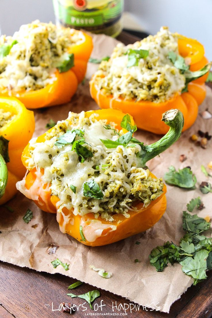 Chicken Stuffed Bell Peppers
 Top 10 Stuffed Peppers Recipes for Delicious Lunch or