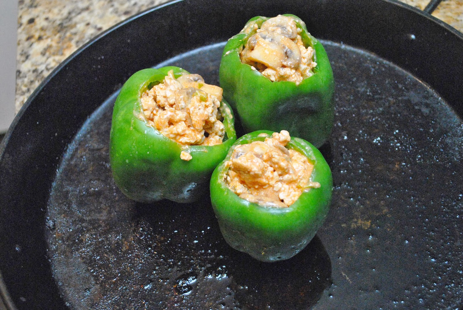 Chicken Stuffed Bell Peppers
 Home in Disarray Buffalo Chicken Stuffed Bell Peppers
