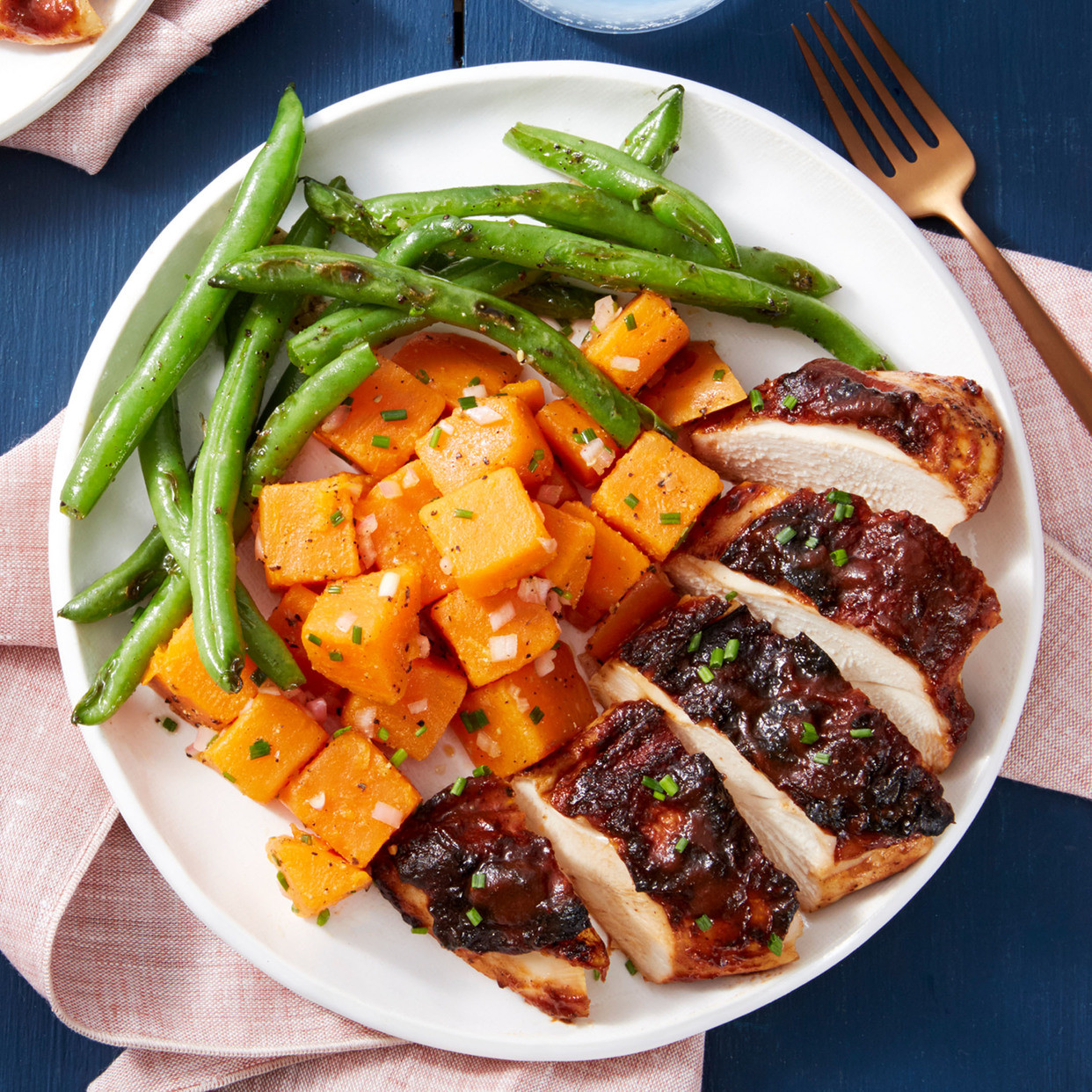 Chicken Sweet Potato
 Recipe BBQ Baked Chicken with Sweet Potato Salad