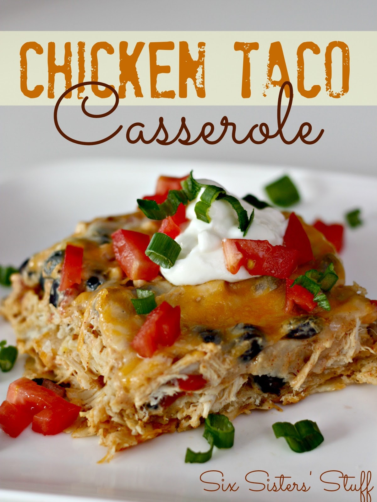 Chicken Taco Casserole
 Chicken Taco Casserole