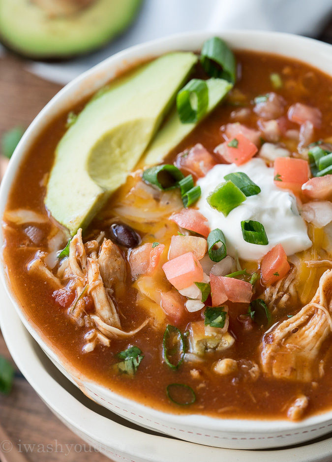 Chicken Taco Soup
 Instant Pot Chicken Taco Soup